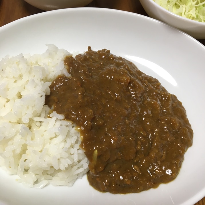 野菜たっぷり市販のルーで簡単キーマカレー